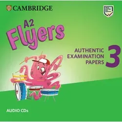 Pre A2 Flyers 3, Audio-CDs Cambridge English Young Learners 3 Flyers - Originalprüfungen zur Vorbereitung auf die überarbeiteten Prüfungen Pre A1 Starters, A1 Movers und A2 Flyers. Die Audio-CD enthält wertvolle Übungen für effektives Lernen und Prüfungsvorbereitung.