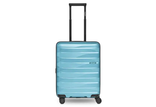 Bergpfeil Handgepäck-Trolley Travel mit 4 Rollen - Koffer mit 4 leichtlaufenden Rollen, erweiterbar um 4 cm und TSA-Schloss für optimale Sicherheit. Ideal für stressfreies Reisen!