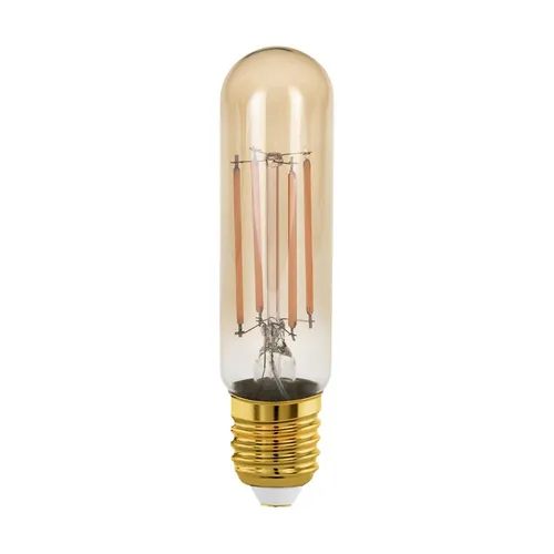 Eglo LED Filament T32 Röhre 4W = 28W E27 Gold 300lm extra warmweiß 1700K DIMMBAR