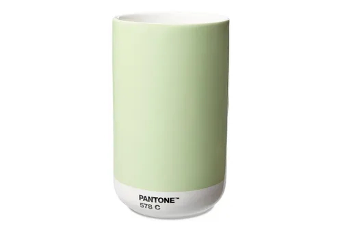 PANTONE Dekovase Mini Porzellan Vase, in Geschenkbox, 500ml in grün von Pantone