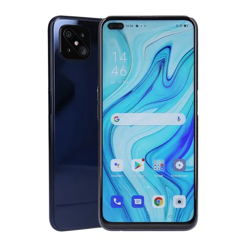 OPPO Z 5G Smartphone 8/128 GB Ink Black - Simlockfreies Handy mit Dual-SIM und 5G-Unterstützung, leistungsstarker Prozessor für flüssige Performance und modernes Design.
