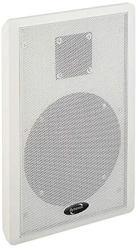 Dynavox WS-502 Flatpanel Lautsprecher (40 Watt) weiß (Paar) - Satelliten-Lautsprecher mit flachem Design und hervorragendem Klangbild, ideal als Wandlautsprecher und Surroundbox für ein beeindruckendes Klangerlebnis.