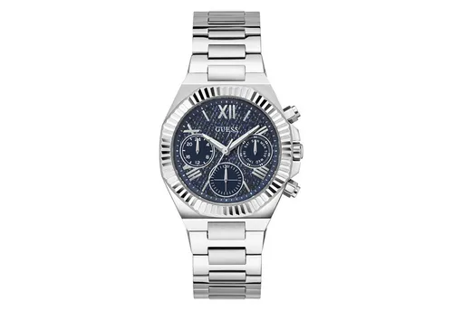 GUESS Damen Uhr Equality GW0769L1 aus Edelstahl - Elegante Armbanduhr für Damen, hergestellt aus hochwertigem Edelstahl, kombiniert Stil und Bequemlichkeit – perfekt für den täglichen Gebrauch oder als besonderes Geschenk.