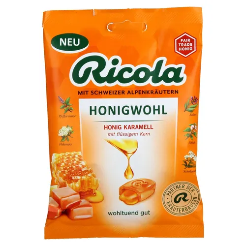 Ricola Mz Honigwohl Karamell 68 g