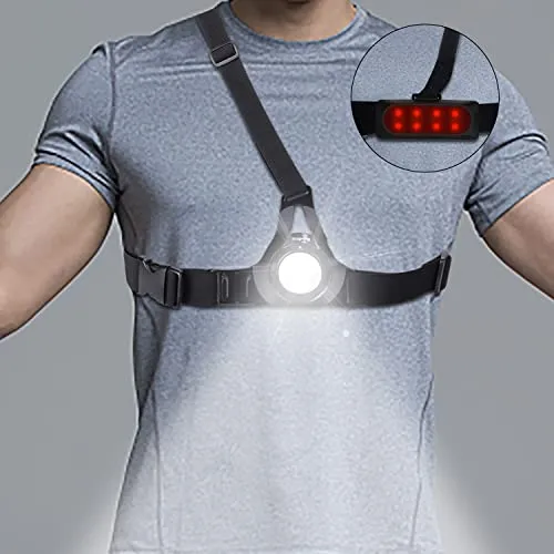 Suptig Outdoor Sports Brustlampe für Nachtläufe