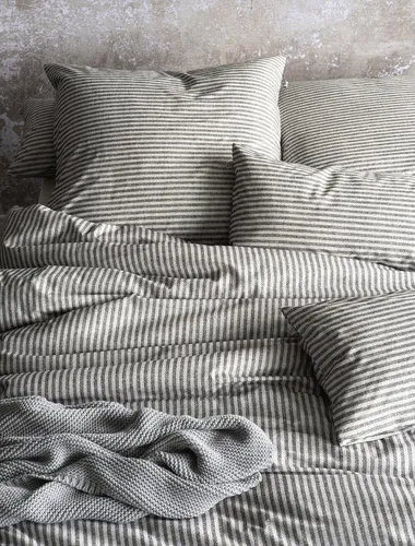 Irisette Flausch-Baumwolle Bettwäsche-Garnitur Lina Mink 8872 - Bettwäsche Set aus 100% Baumwolle, kuschelig weich und atmungsaktiv für angenehme Nächte. Elegantes Design mit beidseitiger Struktur, ideal für jedes Schlafzimmer.