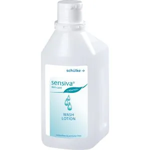 Schülke Seife sensiva skin care Wash Lotion, Waschlotion, parfümfrei, Spenderflasche, 1 Liter