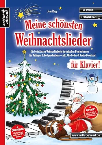 Meine schönsten Weihnachtslieder für Klavier von artist ahead Musikverlag