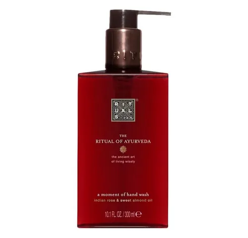 RITUALS The-Ritual-Of-Ayurveda Hand Wash 300 ml - Seife mit Indischer Rose und süßem Mandelöl, pflegt die Hände sanft und spendet Feuchtigkeit dank seifenfreier Formel.