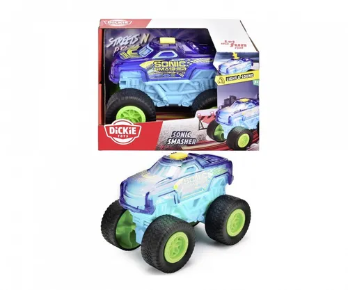 Dickie Toys Spielzeug-Auto Spielfahrzeug Go Action / Streets N Beatz Sonic Smasher 203762006