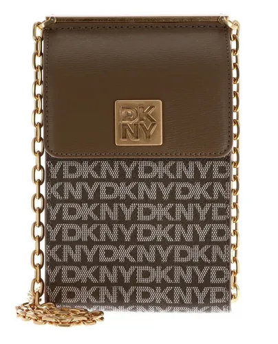 DKNY Umhängetasche Phone Crossbody Bag - Elegante DKNY Umhängetasche mit schicker Kette, ideal für jeden Anlass. Mit zwei Hauptfächern und praktischen Einschubfächern für Karten. Perfekt, um Ihrem Look das gewisse Etwas zu verleihen.