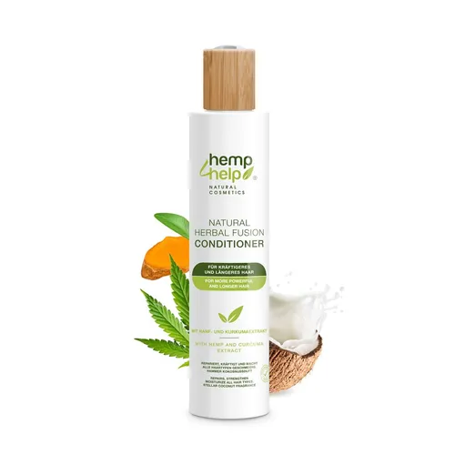 H4H Naturals® Natural Herbal Fusion Conditioner mit Hanf-, Kurkuma- und Kokosextrakt