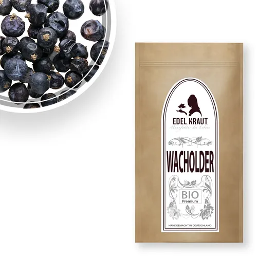 1000g BIO Wacholderbeeren ganz getrocknet | EDEL KRAUT Superfood