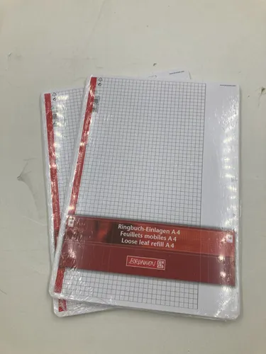 Ringbucheinlage A4 Lin26 50Bl - 50 Blatt kariertes Schreibpapier, ideal für Schule und Büroorganisation