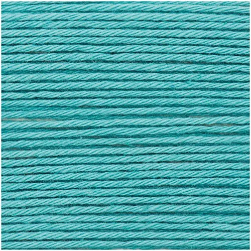 25g Ricorumi Farb-Nr. 39(türkis) 100% Baumwolle