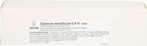 Stannum metallicum Salbe 0,4% von Weleda
