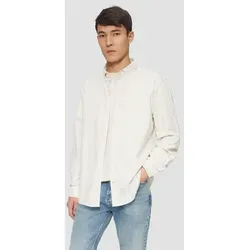 s.Oliver Langarmhemd Regular Fit in braun von s.Oliver