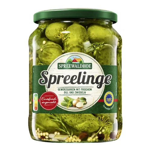Spreewaldhof Gewürzgurken 720 ml
