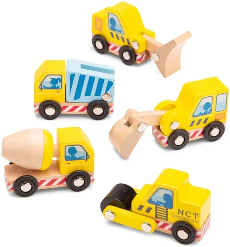 NEW CLASSIC TOYS, Konstruktionsfahrzeuge aus Holz, , NCT11947
