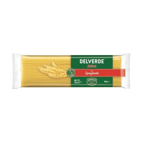 Delverde Linguine 83 - Dünne Spaghetti aus Hartweizengrieß 500g - Nudeln & Pasta - Hochwertige Hartweizennudeln mit 11,5 g Eiweiß pro 100 g, ideal für eine gesunde und leckere Mahlzeit.