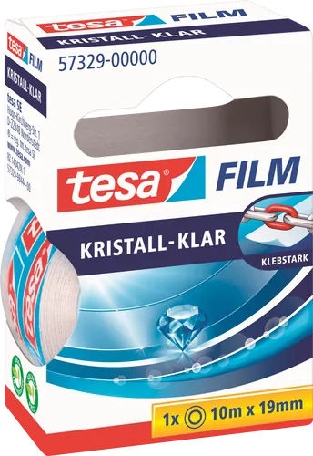 Tesa Film Crystal Clear 10m x 19mm von tesa