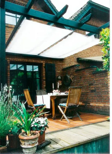 Floracord Seilspannsonnensegel in weiß von Floracord