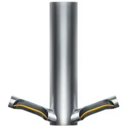 Dyson Händetrockner Airblade 9kJ HU03 - Hygienischer Händetrockner aus Edelstahl mit Infrarot-Sensor und H13 HEPA-Filter, trocknet Hände in nur 10 Sekunden und entfernt 99,95% der Viren und Bakterien. Ideal für öffentliche Waschräume.
