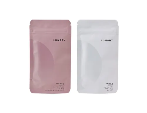 LUNARY Postnatal Boost mit Folsäure für Frauen während der Stillzeit Kapsel