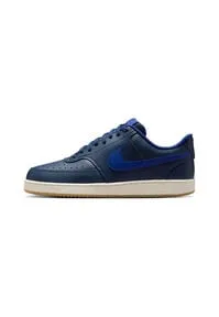 NIKE Herren Court Vision Low Sneaker – Retro Basketballschuhe in Midnight Navy - Herren-Sneaker mit strapazierfähiger Gummisohle für optimalen Halt und zeitlosen Retro-Stil.