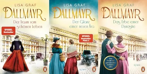 Die Dallmayr-Saga Band 1-3 mit exklusivem Postkartenset - Familiensaga mit 3 Bänden und einem einzigartigen Postkartenset für Fans der Dallmayr-Geschichte.