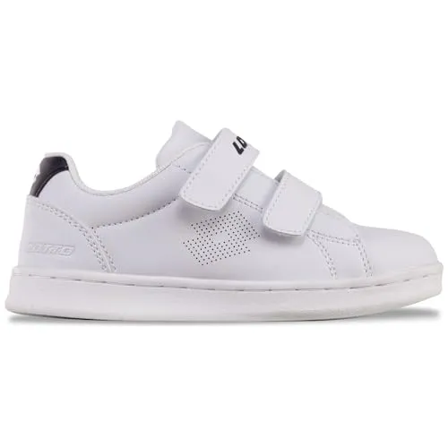 Lotto Sneaker weiß 31 EU - Sportliche Sneaker in Größe 31, ideal für aktive Kinder. Mit Klettverschluss für einfaches An- und Ausziehen und rutschfester Gummisohle für sicheren Halt.