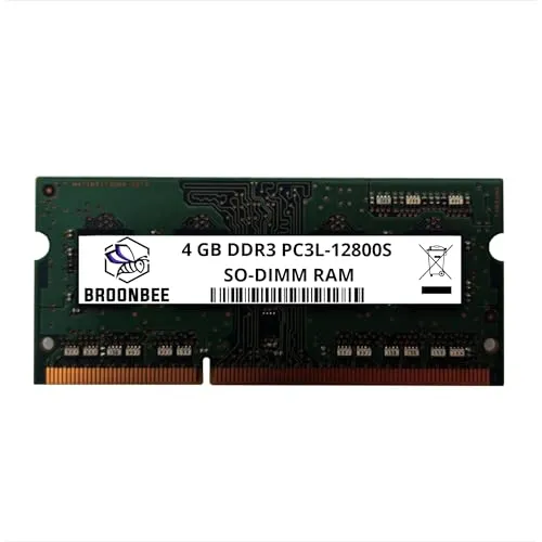 Broonbee Laptop Arbeitsspeicher | 4 GB DDR3 1600 MHz RAM | Memory Upgrade für ASUS N550JV N550LF N750JV | SODIMM Laptop-Speicher PC3L-12800S CL11