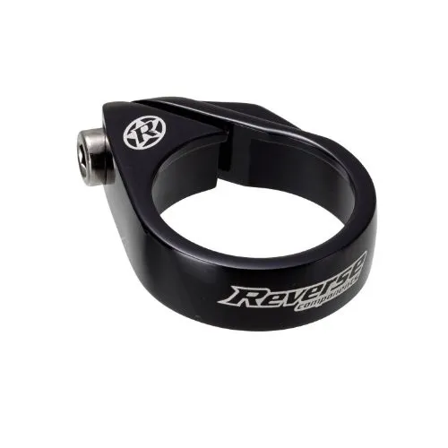 REVERSE Sattelschelle Bolt Ø34,9mm Schwarz