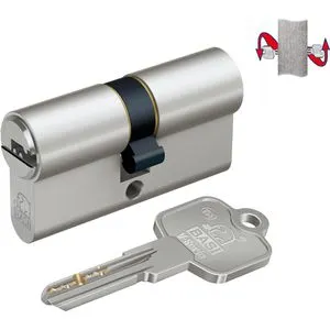BASI Schließzylinder V55, VB5200-0510, mit 5 Schlüsseln, 35/40 mm, verschiedenschließend