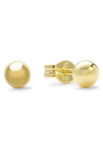 Amor Ohrstecker Unisex Damen Herren Ohrschmuck, 0,4 cm, Gold - Ohrringe für Damen aus 375er Gold, klassisch und elegant, perfekt für jeden Anlass. Kommt in einer stilvollen Schmuck Geschenk Box.