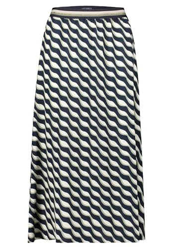 Betty Barclay Maxirock in Blau Größe 42 - Eleganter Maxirock aus 100 % Viskose, ideal für stilvolle Anlässe und bequemes Tragegefühl.