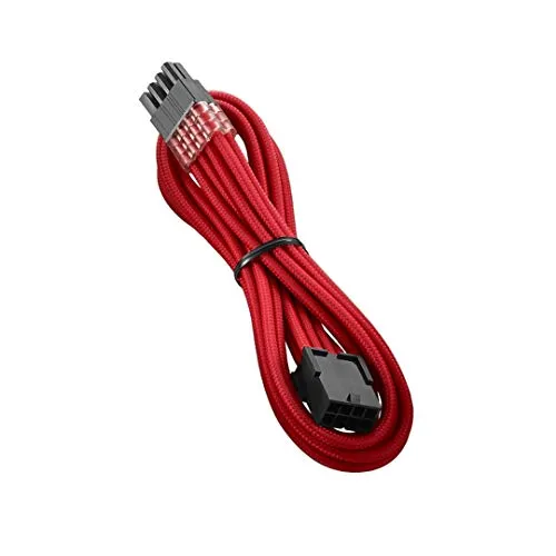 CableMod Kompatible PRO ModMesh 8-Pin PCIe Verlängerung - 45cm, rot