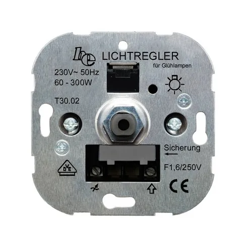 EHMANN Halogen Dreh-Aus Dimmer 60-300W