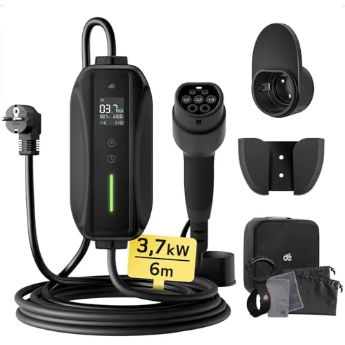 dé Typ 2 Ladekabel Schuko 3,68kW