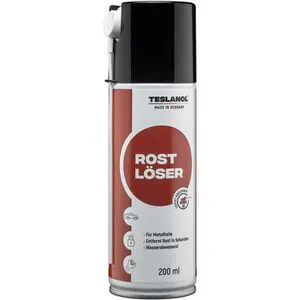 Teslanol Rostentferner 26015, Rostlöserspray, Spray, wirkt als Rostumwandler, 200ml