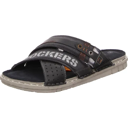 Dockers by Gerli Herren Klassische Sandalen - Wanderschuhe mit Klettverschluss, ideal für Strand und Freizeit, aus hochwertigem Leder und atmungsaktivem Textil für optimalen Tragekomfort.