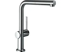 hansgrohe Talis M54-270 Küchenarmatur - Hochwertige Armatur mit ausziehbarem Auslauf und ComfortZone 270, ideal für flexible Nutzung in der Küche. Genießen Sie präzise Strahlkontrolle mit einem Durchfluss von 7 l/min.