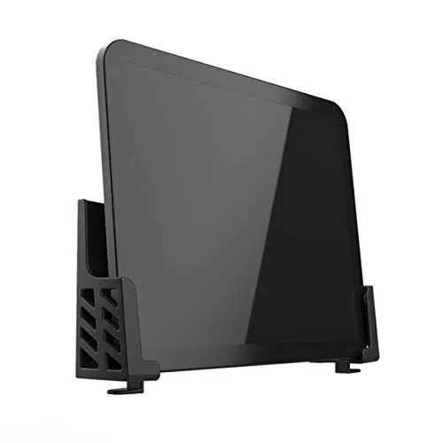 sciuU Wandhalterung Universal für Tablet Smartphone eReader Fernbedienung, Halter Stick an der Wand, Kompatibel mit iPad Samsung Google Surface Huawei, Installation 3M Klebstoff oder Schrauben,Schwarz