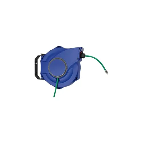 Riegler Schlauchaufroller für Wasser, 14 m PVC-Schlauch