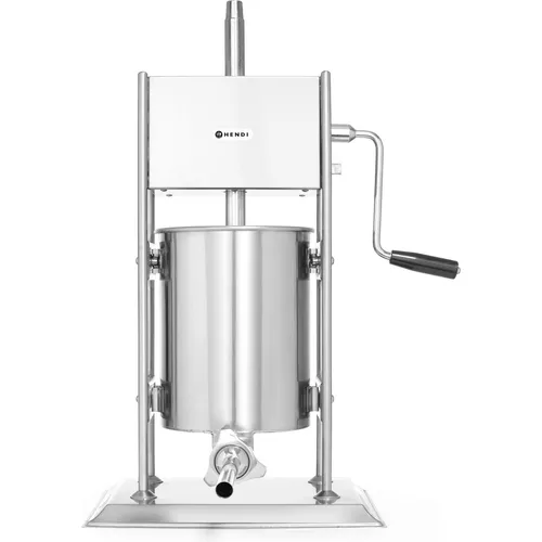 Hendi Wurstfüllmaschine Profi Line 10L mit 4 Trichtern