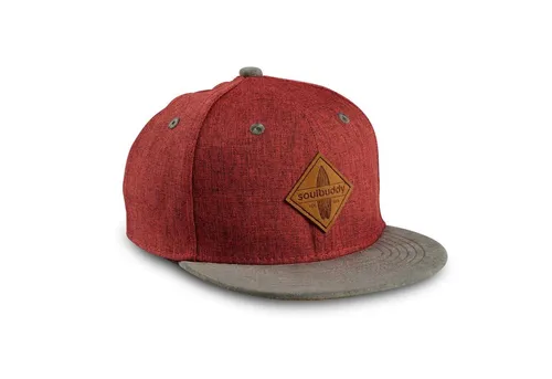 Soulbuddy Snapback Cap für Kinder in rot von Soulbuddy