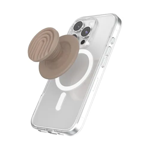 POPSOCKETS PopGrip MagSafe Latte Curves - Flexibel und stylish - Halterungen: PopGrip für MagSafe mit zusätzlichem Magnetring für sicheren Halt und einfachen Wechsel von Designs.