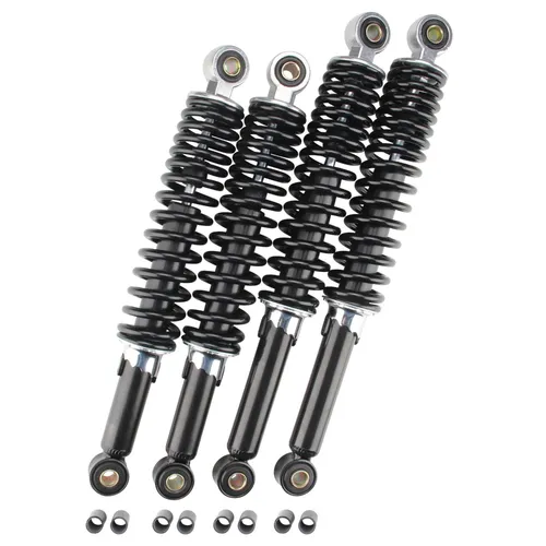 Stoßdämpfer SET Standard schwarz 310mm + 340mm für Simson Schwalbe KR51