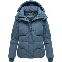 Navahoo Steppjacke Zauberlicht 14 - Funktionsjacke mit abnehmbarer Kapuze und wärmendem Fleece-Futter, ideal für kalte Wintertage. Wasser- und windabweisend, sorgt für optimalen Komfort.