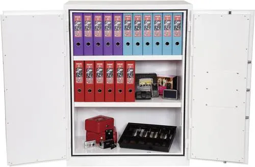 Phoenix Fire Ranger FS1512K S2 Feuerschutztresor - Sicherheits-Tresor mit 30 Minuten Feuerschutz, ideal für Dokumente. Hochsicherheits-Doppelbartschloss und S2-Sicherheitsstandard gewährleisten optimalen Schutz.